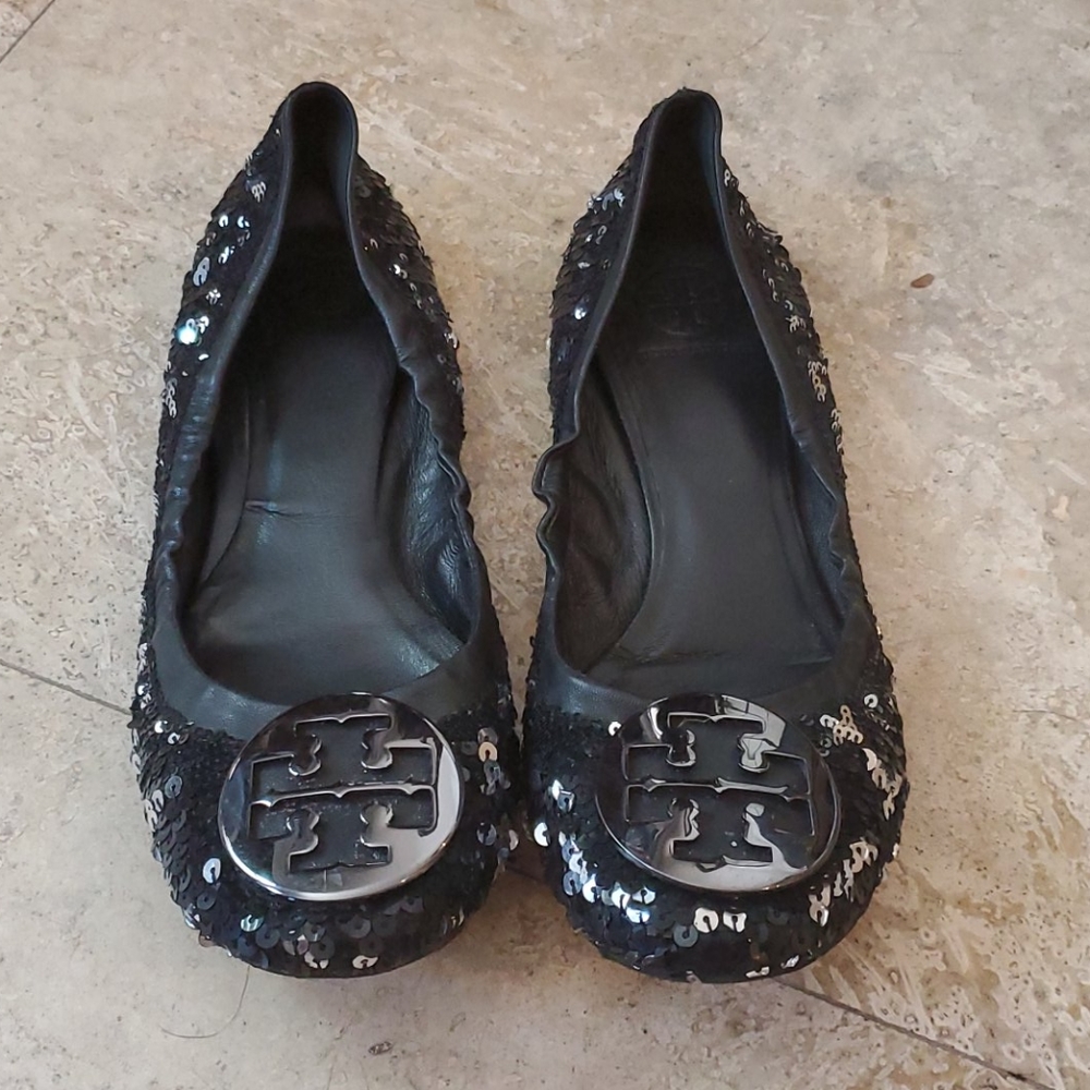 Tory Burch Sequin Flats
